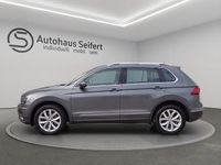 Gebraucht VW Tiguan Highline 190 PS (139 kW) 2020 Indiumgrau metallic (metallic) SUV