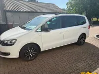 Gebraucht VW Sharan Match 170 PS (125 kW) 2012 Weiß Van / Kleinbus