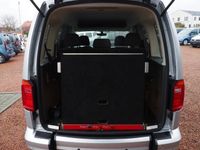 gebraucht VW Caddy 1.4 Rollstuhlrampe Schwenksitz Kamera Navi