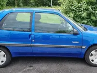 Gebraucht Citroën Saxo 60 PS (44 kW) 2002 Blau Kleinwagen