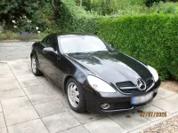 Gebraucht Mercedes SLK200 184 PS (135 kW) 2008 Schwarz Cabrio