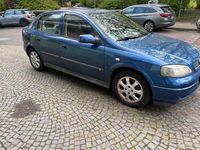 Gebraucht Opel Astra 74 PS (54 kW) 2002 Blau Limousine