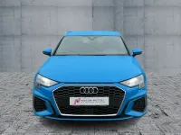 Używany Audi A3 S-Line 150 KM (110 kW) 2023 Niebieski Sedan/Limuzyna