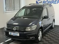 Gebraucht VW Caddy Maxi Comfortline 125 PS (91 kW) 2017 Starlight blue metallic Van / Kleinbus