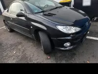 Gebraucht Peugeot 206 2005 Schwarz Coupé