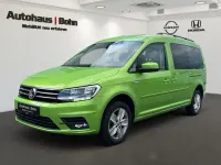 Second-hand VW Caddy Maxi Comfortline 131 CP (96 kW) 2020 Verde Monovolum