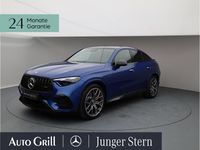 Gebraucht Mercedes GLC63 AMG AMG 476 PS (350 kW) 2024 Metalliclack spektralblau Coupé