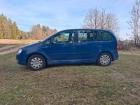Gebraucht VW Touran 105 PS (77 kW) 2005 Blau Van / Kleinbus