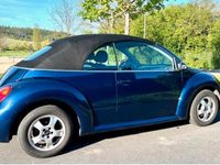 Gebraucht VW New Beetle Highline 116 PS (85 kW) 2005 Blau Kleinwagen