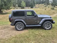Gebraucht Jeep Wrangler Unlimited Sahara 200 PS (147 kW) 2018 Granite crystal met. clear coa SUV
