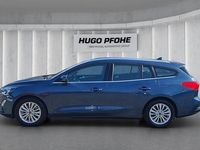 Gebraucht Ford Focus Titanium 125 PS (91 kW) 2022 Blau Kombi