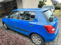 Gebraucht Skoda Fabia 2010 Blau Kleinwagen