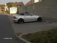 Gebraucht Mercedes SLK320 218 PS (160 kW) 2000 Silber Cabrio