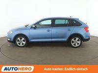 Gebraucht Skoda Rapid ScoutLine 90 PS (66 kW) 2016 Blau Kleinwagen