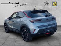 Gebraucht Opel Mokka-e GS Line 100 kW (136 PS) 2022 Kontrast grau/quarz silber SUV