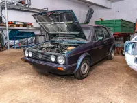 Gebraucht VW Golf Cabriolet 75 PS (55 kW) 1988 Blau Cabrio