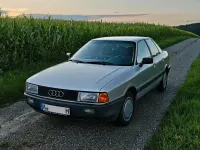 Gebraucht Audi 80 90 PS (66 kW) 1989 Silber Limousine