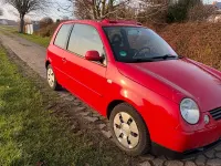 Brugt VW Lupo 50 HK (36 kW) 2002 Rød Hatchback