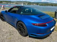 Usata Porsche 911 Targa 4 450 CV (330 kW) 2017 Blu Cabrio