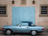 gebraucht Mercedes 560 SL560 SL*R107*Diamantblaumet.*EU-umgerüstet*56tkm