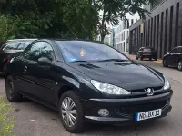 Gebraucht Peugeot 206 CC 109 PS (80 kW) 2006 Schwarz Cabrio