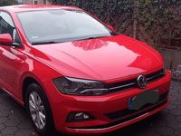 Gebraucht VW Polo Comfortline 95 PS (69 kW) 2019 Rot Kleinwagen