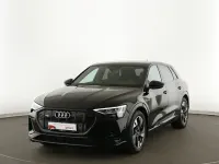 Gebraucht Audi e-tron S-Line 300 kW (408 PS) 2023 Mythosschwarz metallic SUV