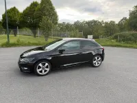 Używany Seat Leon FR 150 KM (110 kW) 2015 Czarny Coupe