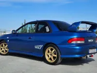 Occasion Subaru Impreza 280 ch (205 kW) 2000 Bleue Coupé