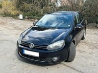 Gebraucht VW Golf VI Style 105 PS (77 kW) 2011 Schwarz Kleinwagen