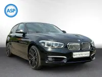 Gebraucht BMW 118 Urban Line 136 PS (100 kW) 2018 Schwarz (black sapphire metallic) Limousine