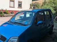 Gebraucht Opel Agila 75 PS (55 kW) 2003 Blau Van / Kleinbus
