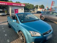 Gebraucht Ford Focus Cabriolet 101 PS (74 kW) 2007 Blau Cabrio