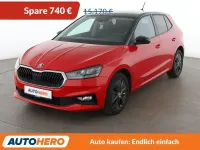 Gebraucht Skoda Fabia Ambition 110 PS (80 kW) 2022 Cervena velvet/velvet red Kleinwagen