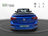 gebraucht VW T-Roc Cabriolet 1.5 TSI R-Line AD Navi Leder digitales Cockpit LED Kurvenlicht 2-Zonen-Klimaautom