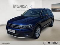 Gebraucht VW Tiguan Highline 190 PS (139 kW) 2020 Blau SUV