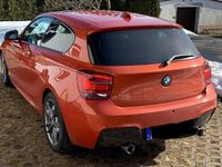 Usata BMW M135 Performance 320 CV (235 kW) 2013 Arancione Utilitaria