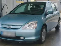 Gebraucht Honda Civic 110 PS (80 kW) 2004 Blau Kleinwagen