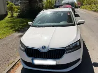 Gebraucht Skoda Fabia 95 PS (69 kW) 2021 Weiß Kleinwagen