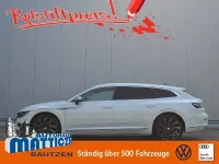 Gebraucht VW Arteon Elegance 190 PS (139 kW) 2021 Weiß (oryxweiß perlmutteffekt) Limousine
