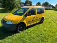 Gebraucht VW Caddy 69 PS (50 kW) 2007 Gelb Van / Kleinbus