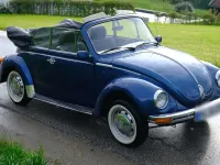 Gebraucht VW Käfer 50 PS (36 kW) 1972 Blau Cabrio