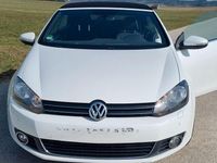 Gebraucht VW Golf Cabriolet 122 PS (89 kW) 2014 Weiß Cabrio