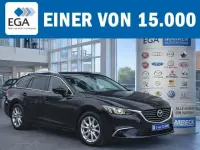 Używany Mazda 6 Exclusive-Line 150 KM (110 kW) 2016 Czarny Sedan/Limuzyna