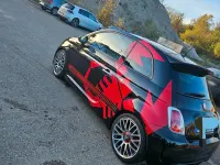 Gebraucht Abarth 500 135 PS (99 kW) 2009 Schwarz Kleinwagen