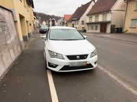 Usata Seat Leon FR 140 CV (102 kW) 2013 Bianco Station wagon