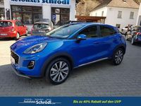 Gebraucht Ford Puma Titanium X 155 PS (114 kW) 2022 Desert island blue metallic SUV