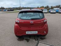 Gebraucht Hyundai i10 Advanced 67 PS (49 kW) 2021 Rot Kleinwagen