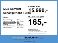 Neu MG MG3 Comfort 116 PS (85 kW) 2025 Schwarz Kleinwagen