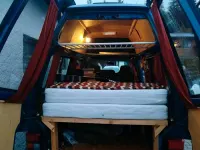 Gebraucht VW Transporter 88 PS (64 kW) 2001 Blau Van